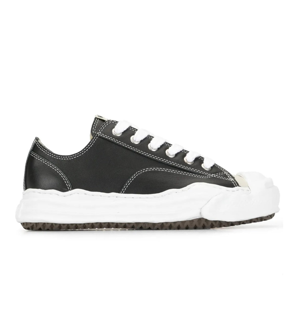 Maison Mihara Black White - high-performance athletic footwear in Black with advanced cushioning