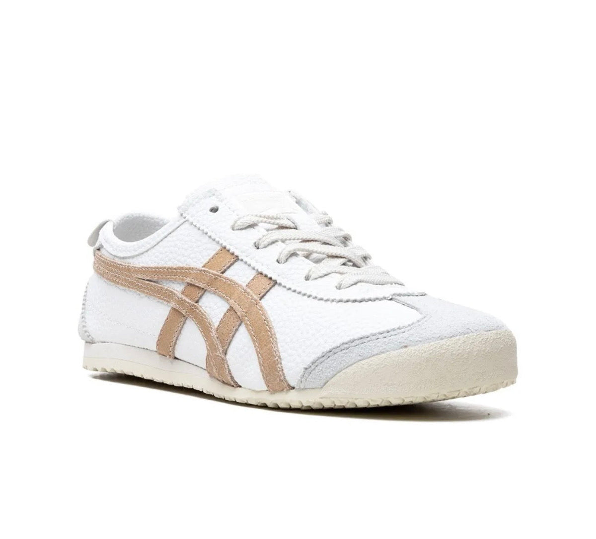 Onitsuka Tiger Mexico white brown high-performance athletic footwear Brown