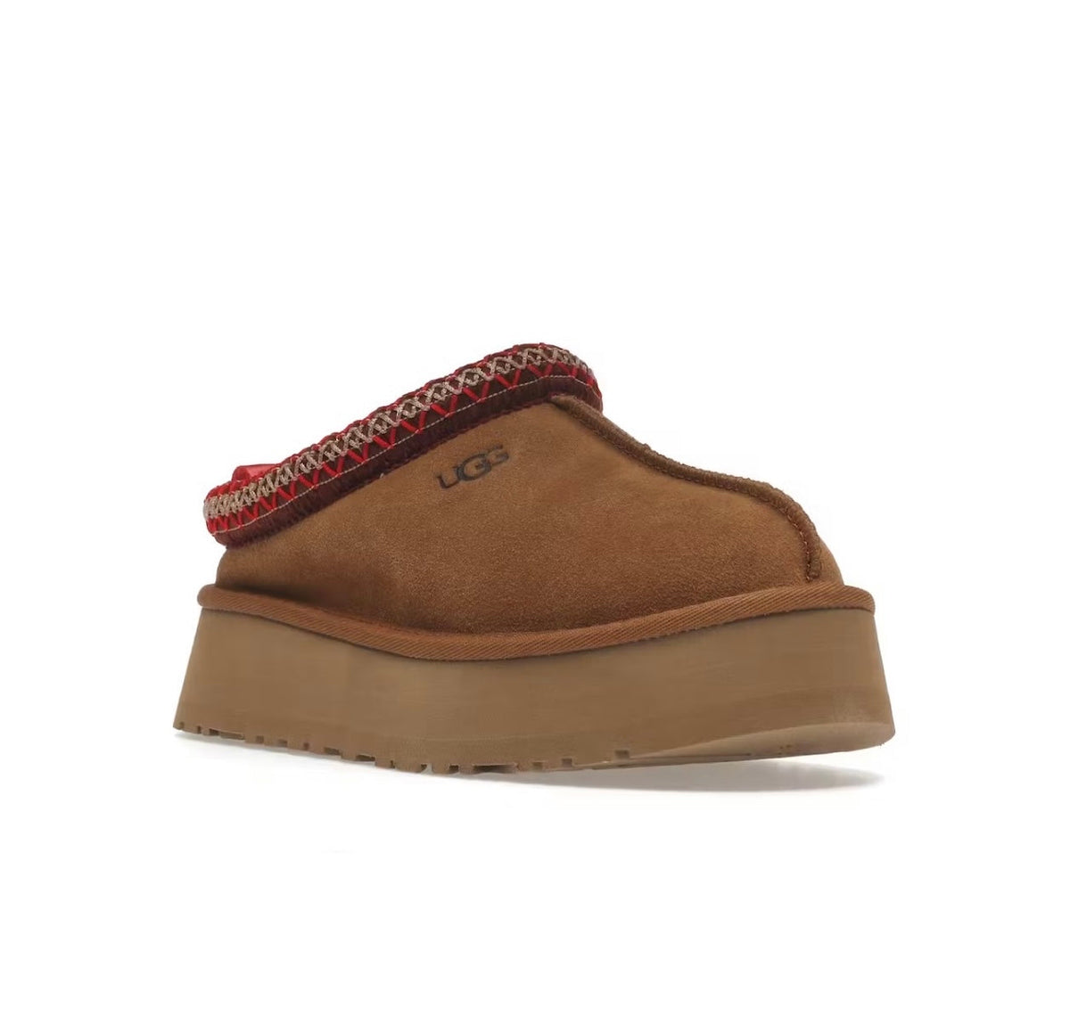 Ugg Tazz Platform Slippers brown red - high-performance athletic footwear in Red with advanced cushioning