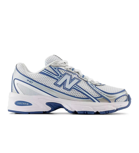 New Balance 740 White Blue - high-performance athletic footwear in White with advanced cushioning