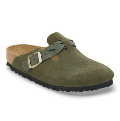 Birkenstock Boston braided thyme