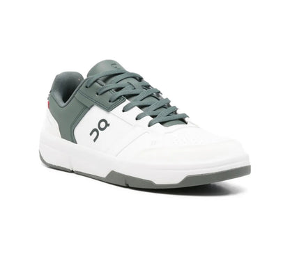 On The Roger White Green - high-performance athletic footwear in White with advanced cushioning