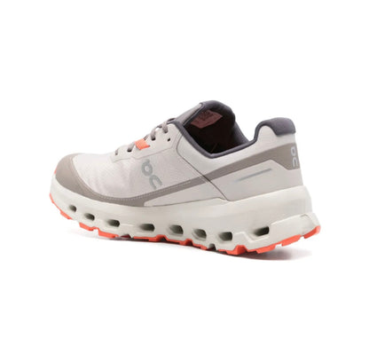 On Cloud White Gray Orange - high-performance athletic footwear in White with advanced cushioning