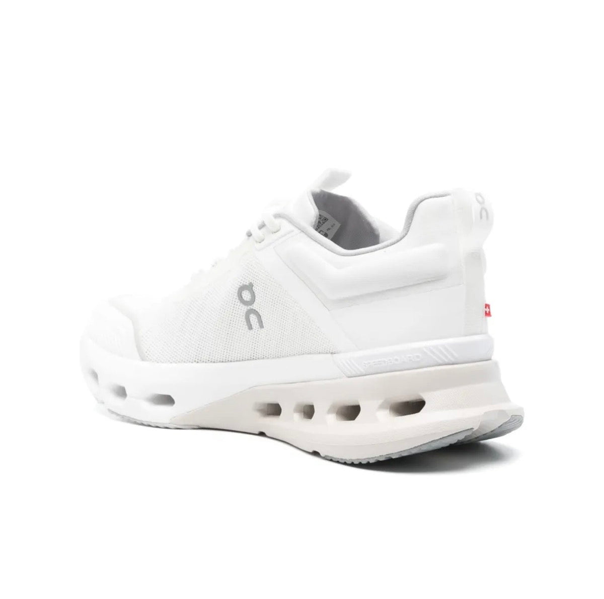 On Cloudnova White - high-performance athletic footwear in White with advanced cushioning