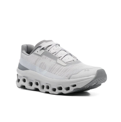 On Cloudmonster grey - high-performance athletic footwear in Grey with advanced cushioning