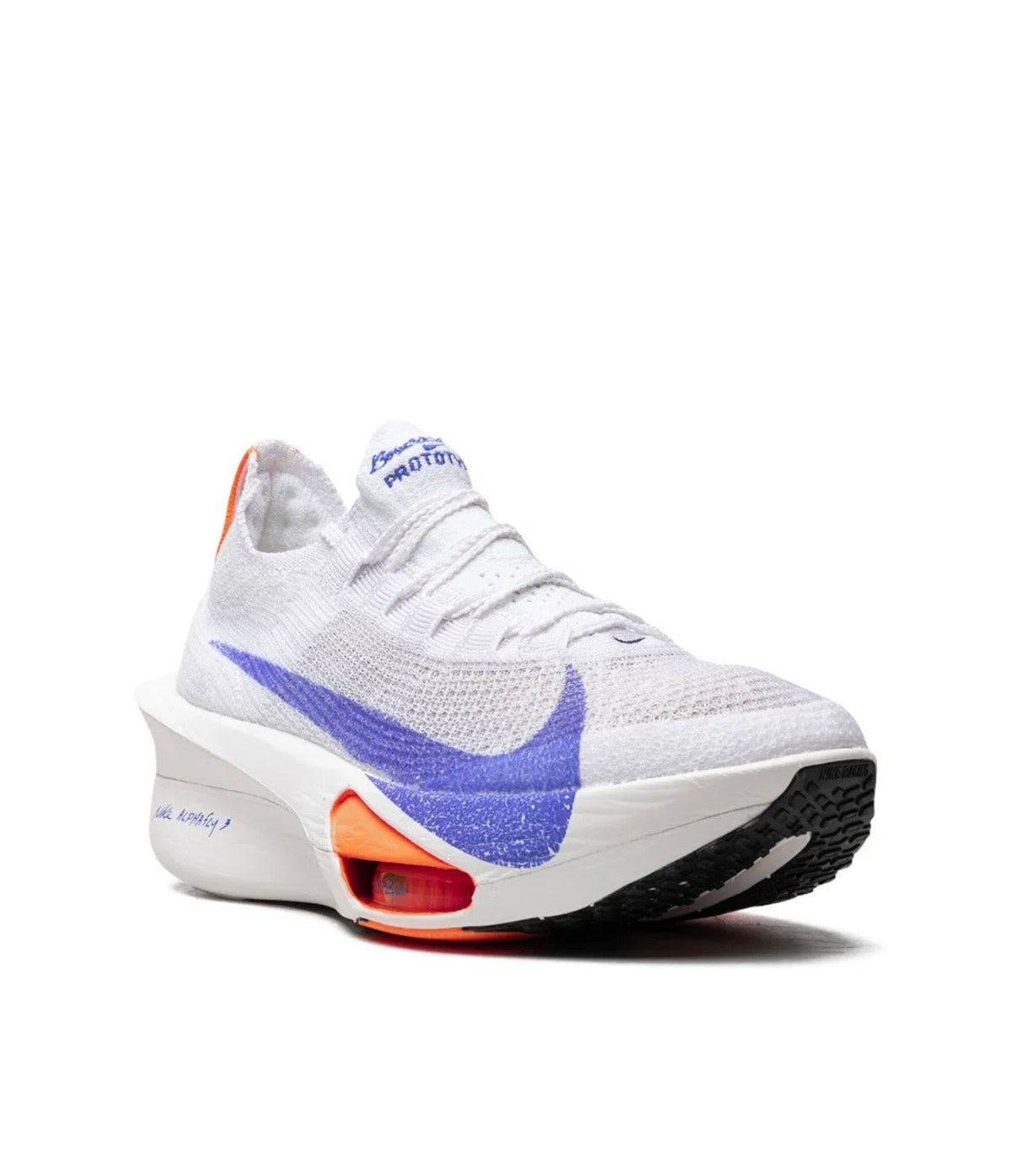 Nike ZOOMX Vaporfly white purple - high-performance athletic footwear in White with advanced cushioning