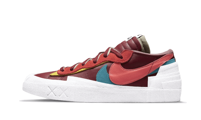 Nike Blazer Low Sacai Kaws Team Red - high-performance athletic footwear in Red with advanced cushioning