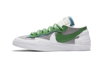 Nike Blazer Low Sacai Medium Grey Classic Green - high-performance athletic footwear in Green with advanced cushioning